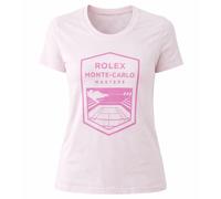 Maglietta Donna Monte-Carlo Rolex Masters Logo - quartz - Rosa (S)