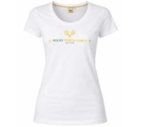 Maglietta Donna Monte-Carlo Rolex Masters Logo - white - Bianco (XS)