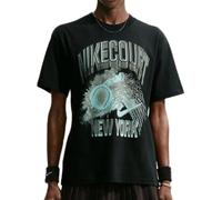 Maglietta Donna Nike Court Slam Short Sleeve - black - Nero (S)