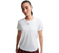 Nike Dri Fit One Classic Small Logo W - T-shirt Training - Donna - Bianco M