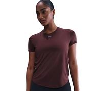Maglietta Donna Nike One Classic Dri-Fit - burgundy crush/white - Rosso (S)