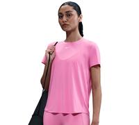 Maglietta Donna Nike One Classic Dri-Fit - playful pink/white - Rosa (M)