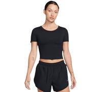 Maglietta Donna Nike One Fitted Dri-Fit Short Sleeve Top - Nero (L)
