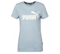 Maglietta Donna Puma ESS Logo Heather Tee - blue wash - Blu (XS)