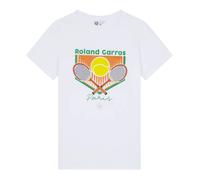 Maglietta Donna Roland Garros Sylvie T-Shirt - Bianco (XS)
