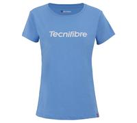 Maglietta Donna Tecnifibre Club Cotton Tee - azur - Blu (S)