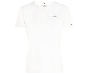 Maglietta Donna Tommy Hilfiger 1985 Regular Mini Corp Logo C-NK SS - ecru - Bianco (S)