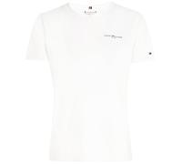 Maglietta Donna Tommy Hilfiger 1985 Regular Mini Corp Logo C-NK SS - ecru - Bianco (XS)