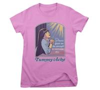 Maglietta Donna Tummy Ache Ufficialmente Licenziata Steven Rhodes