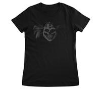 Maglietta Donna Twisted Metal - Sweet Tooth Nera Su Nera Con Licenza Ufficiale