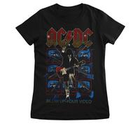 Maglietta Donna Ufficialmente Licenziata AC/DC - Blow Up Your Video