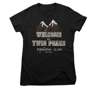 Maglietta Donna Ufficialmente Licenziata Di Twin Peaks - Benvenuti A Twin Peaks