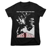 Maglietta Donna Ufficialmente Licenziata James Brown - Cost To Be The Boss