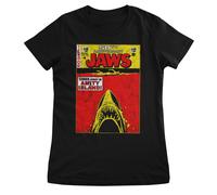 Maglietta Donna Ufficialmente Licenziata JAWS - 50° Anniversario