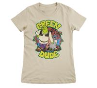 Maglietta Donna Ufficialmente Licenziata Shrek - Il Tizio Verde