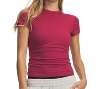 Maglietta Donna Under Armour Motion Fitted - claret/burgundy - Rosso (L)