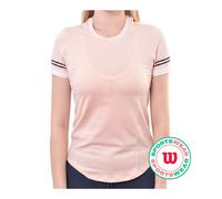 Maglietta Donna Wilson Baseline Seamless - Rosa (XS)