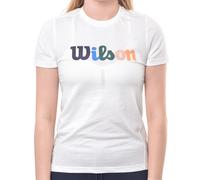 Maglietta Donna Wilson Heritage T-Shirt - bright white - Bianco (XS)
