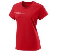 Maglietta Donna Wilson Team II Tech Tee W - Rosso (S)