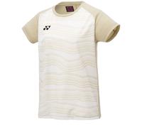 Maglietta Donna Yonex Crew Neck Club - Beige (S)