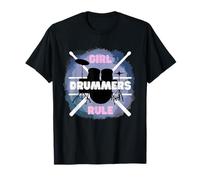 Maglietta Drummer Girls That Love Drumming Maglietta