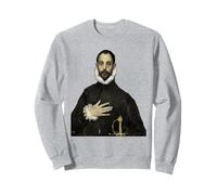 Maglietta El Greco Art con la mano sul petto Felpa
