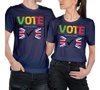 Maglietta Elezioni generali 2024 Vota democrazia stop the Tories voto #GE9