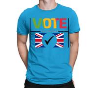 Maglietta Elezioni generali 2024 Vota democrazia stop the Tories voto #GE9