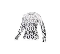 Maglietta endura mt500 ltd a manica lunga stampata nero bianco