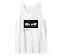 Maglietta Enjoy Cool New York con Grafica alla Moda di New York Canotta