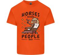 Maglietta Equestre Per Bambini Horse Riding Perché La Gente Fa Schifo