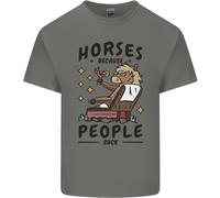 Maglietta Equestre Per Bambini Horse Riding Perché La Gente Fa Schifo