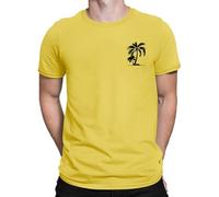 Maglietta estiva a maniche corte da uomo, leggera, a maniche corte, per primavera, estate e autunno, girocollo, stampa personalizzata 2D, comoda, casual, corta, per sport al chiuso e all'aperto, vita