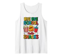 Maglietta estiva Bye School Hello Snacks Break Last Days Of School Canotta