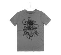 Maglietta Etichetta Kraken Rum Pirati Pirates Rum Label Octopus Heart T-Shirt