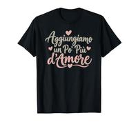 Maglietta Famiglia in Crescita Cuori e Amore Maglietta