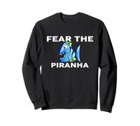 Maglietta Fear The Piranha Piranhas Felpa