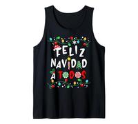 Maglietta Feliz Navidad: Divertente Natale Messicano in Canotta