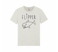 Maglietta Flipper Maglia By Kurt Cobain Nirvana New York 1991 Shark T-Shirt