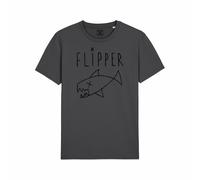 Maglietta Flipper Maglia By Kurt Cobain Nirvana New York 1991 Shark T-Shirt