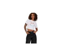 Maglietta fox baby hello white da donna