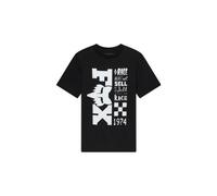 Maglietta fox bend junior nera per bambini