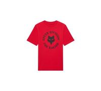 FOX Badge Maglietta giovanile, rosso, Taglia YXL