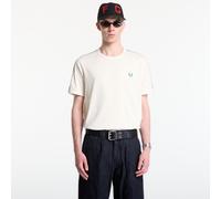 Maglietta Fred Perry Contrast Tape Ringer T-Shirt Ecru XXL