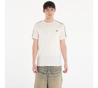 Fred Perry - Contrast Tape Ringer T-Shirt Bianco - Abbigliamento S Bianco