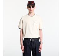 Maglietta Fred Perry Pocket Detail Pique T-hirt Ecru S