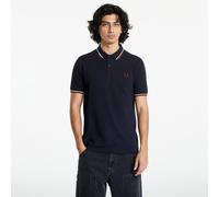 Fred Perry Polo M3600 Twin Tipped – logo e doppia riga a contrasto – Blu – S