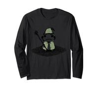 Maglietta Frog Wizard - Cute Witchy Froggy Froggy Wiz Frogcore Maglia a Manica