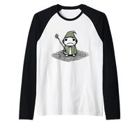 Maglietta Frog Wizard - Cute Witchy Froggy Froggy Wiz Frogcore Maglia con Maniche Raglan