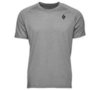 Black Diamond - T-shirt tecnica a maniche corte - M Lightwire SS Tech Tee Steel Grey per Uomo in Materiale Riciclato - Taglia M - Grigio